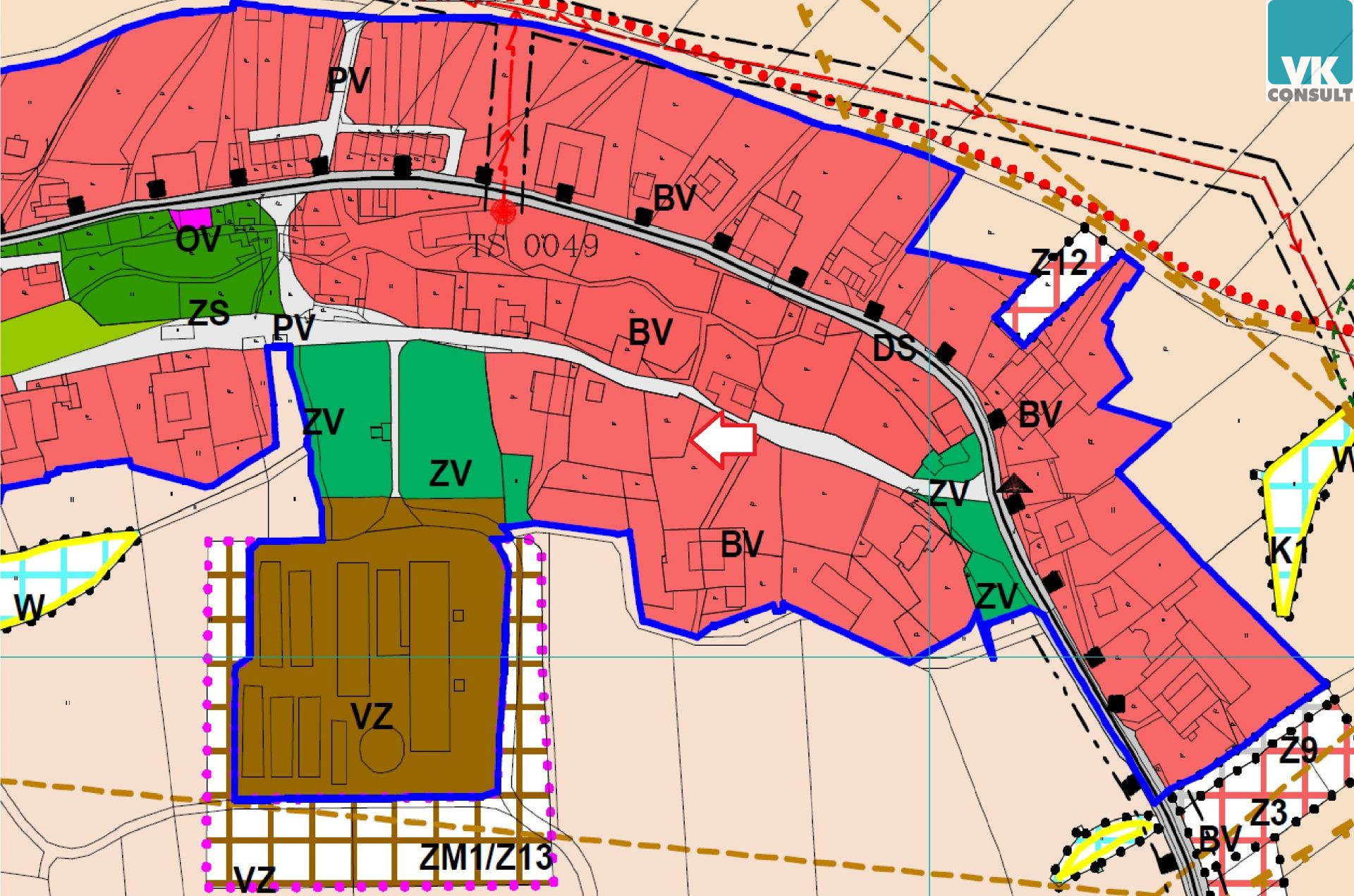 Karle - prodej pozemku 755 m2 k bydlení nedaleko Svitav - obrázek č.5