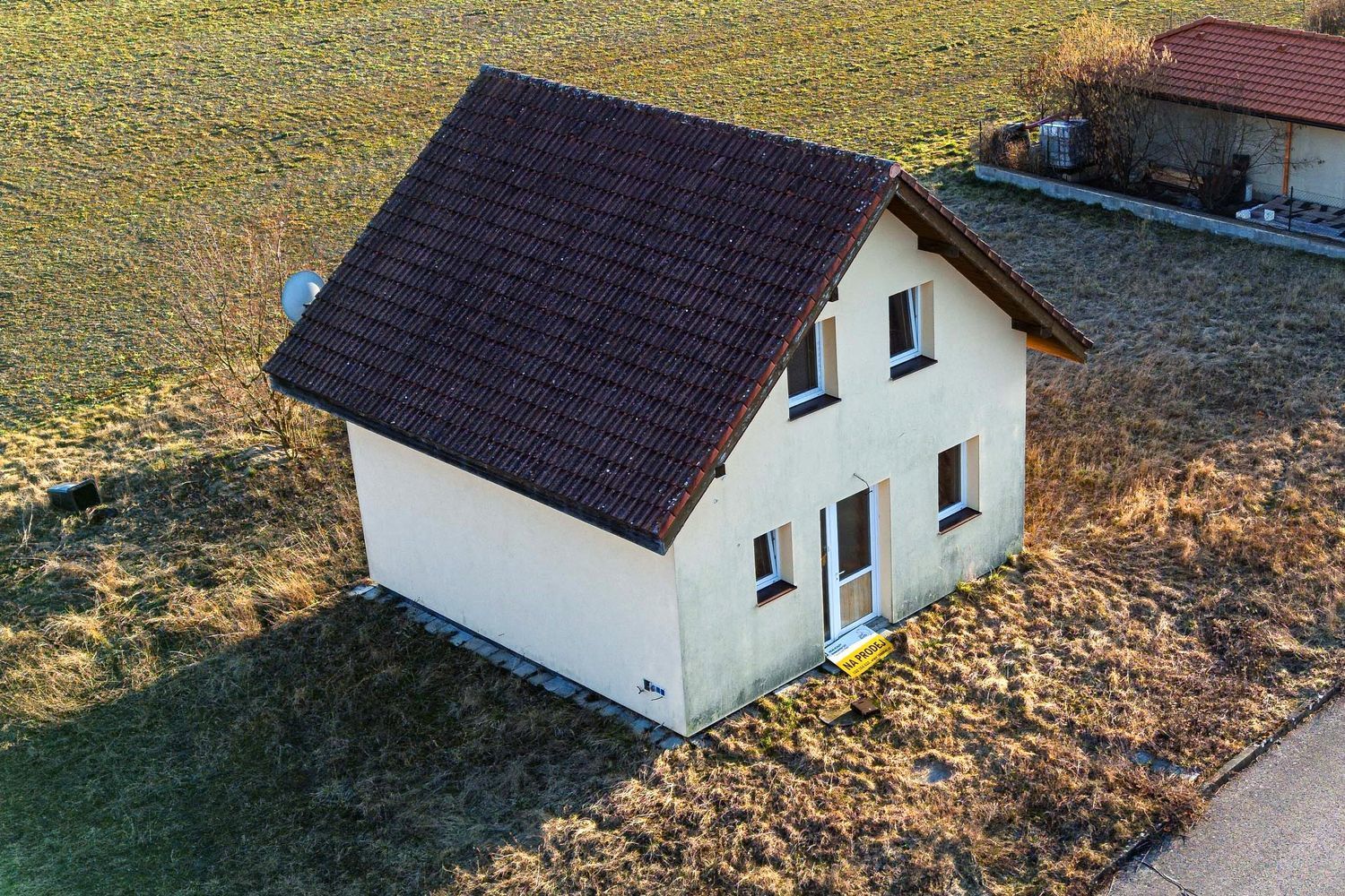 Prodej rozestavěného domu s pozemkem v Trnově - Houdkovicích - obrázek č.2