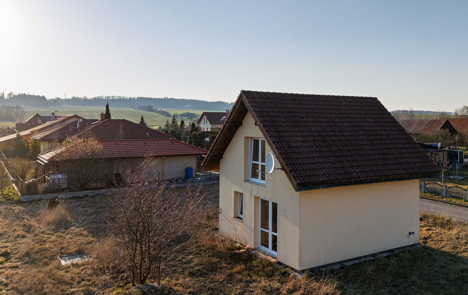 Prodej rozestavěného domu s pozemkem v Trnově - Houdkovicích - obrázek č.3