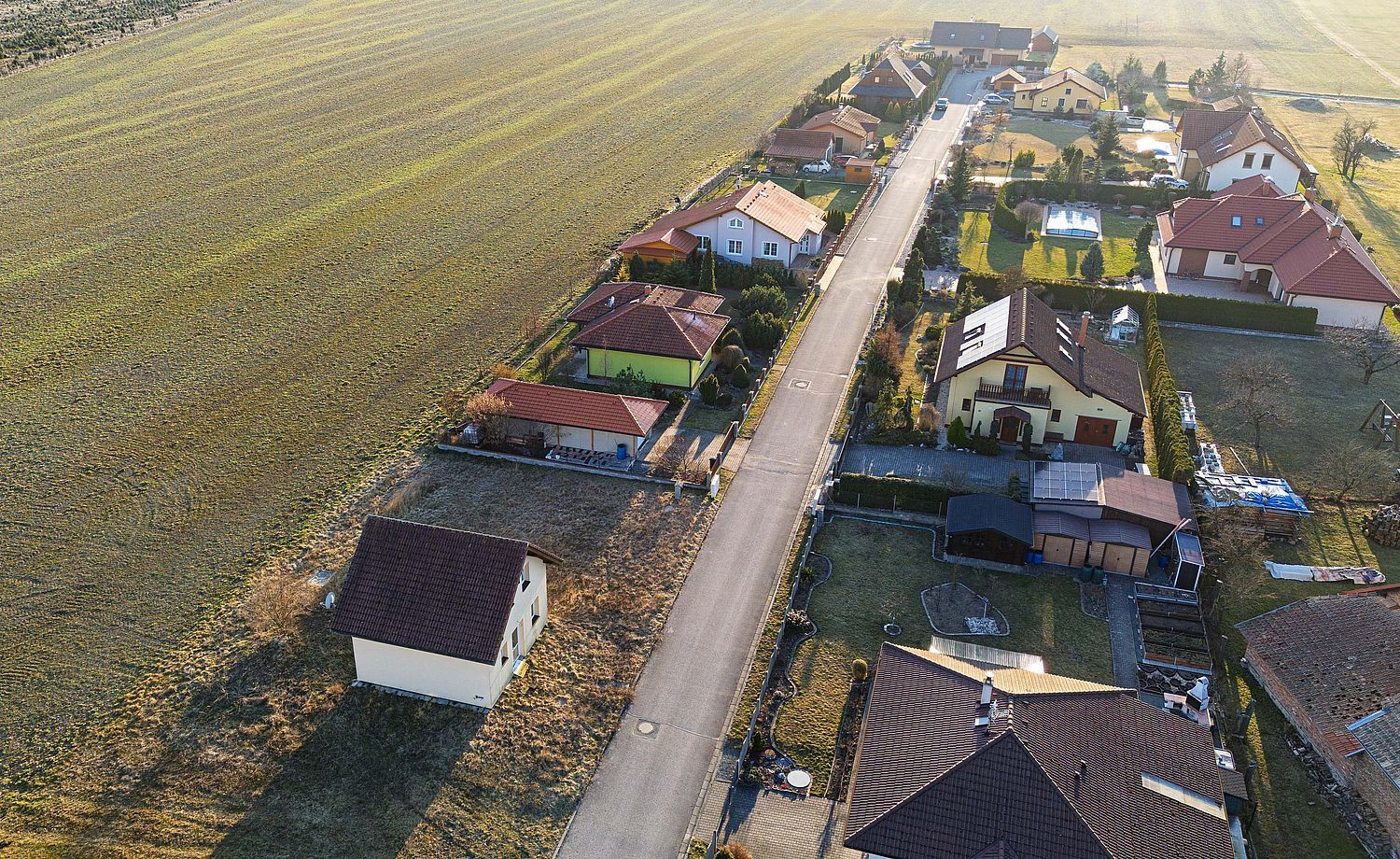 Prodej rozestavěného domu s pozemkem v Trnově - Houdkovicích - obrázek č.9