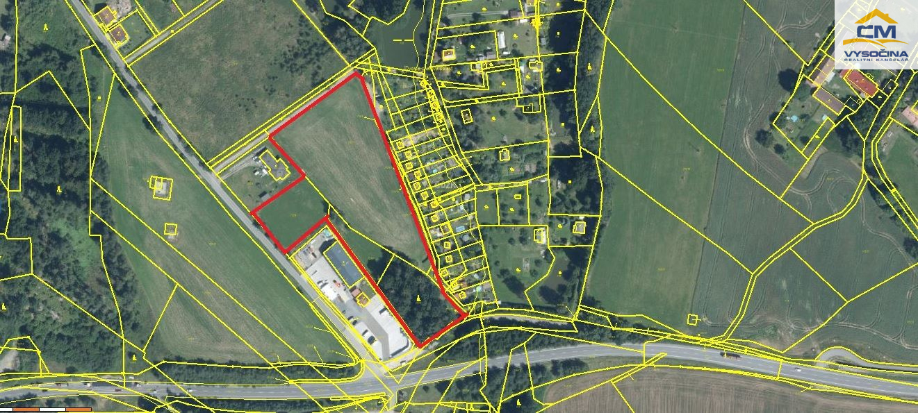 Prodej komerčního pozemku u Havlíčkova Brodu. - titulní obrázek--
