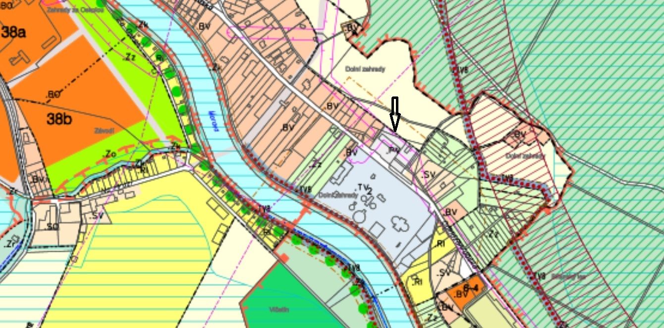 Kom. pozemek 3.105 m2, Dolnozahradská, KM - obrázek č.3