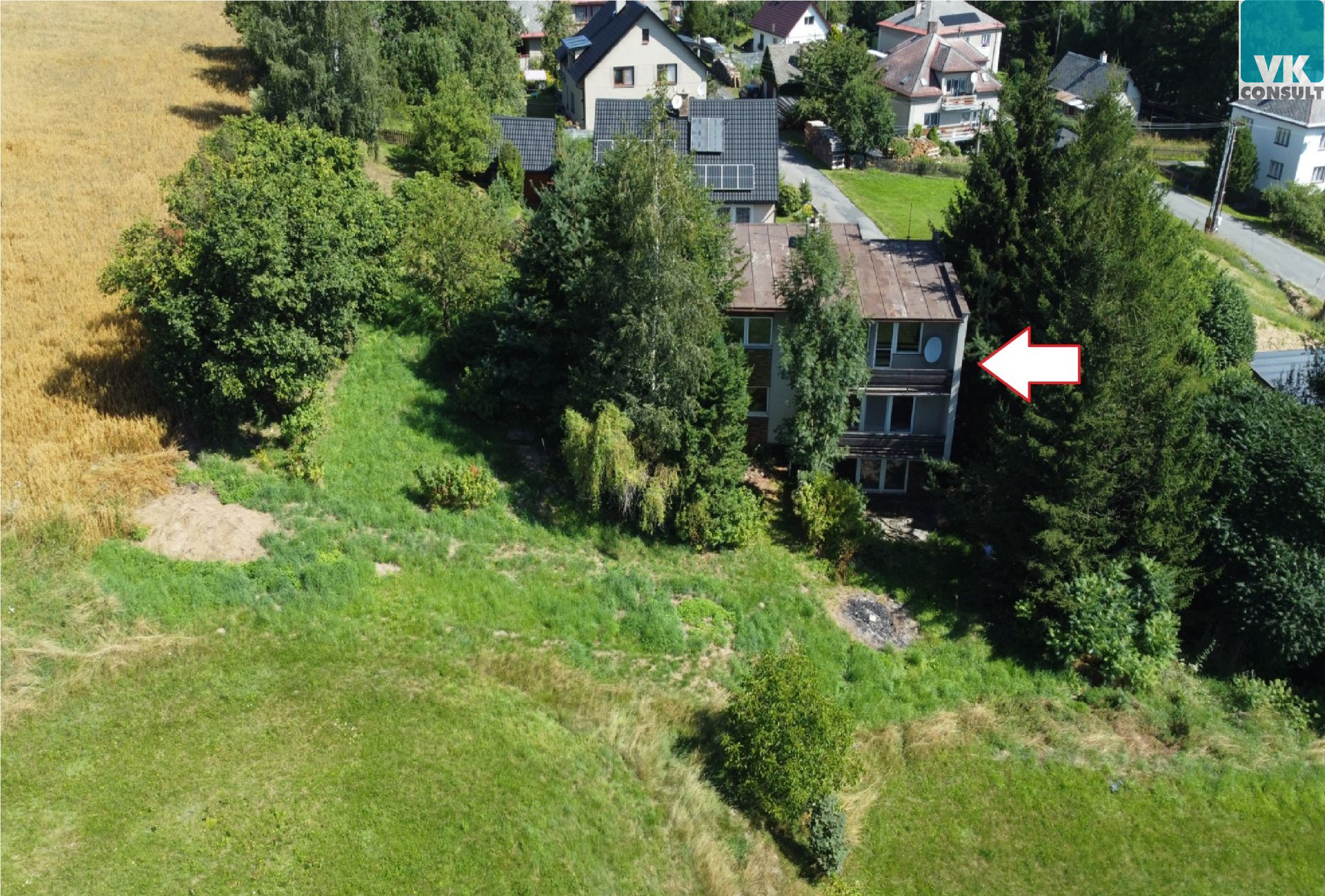 Písařov - prodej RD 9+1 s garaží a zahradou 627 m2 - obrázek č.17