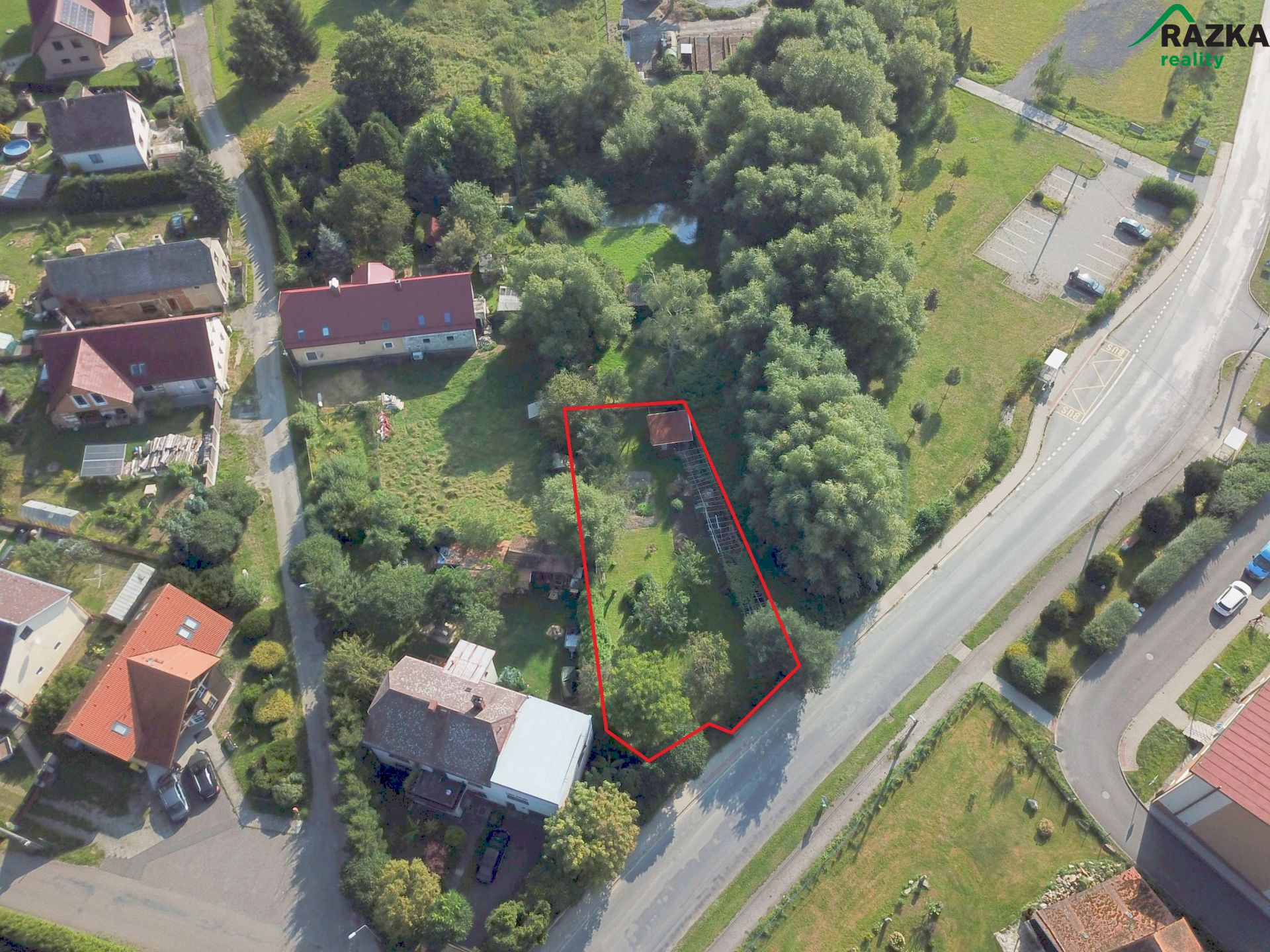 Stavební pozemek (619 m2) Tisová, okr. Tachov - titulní obrázek--