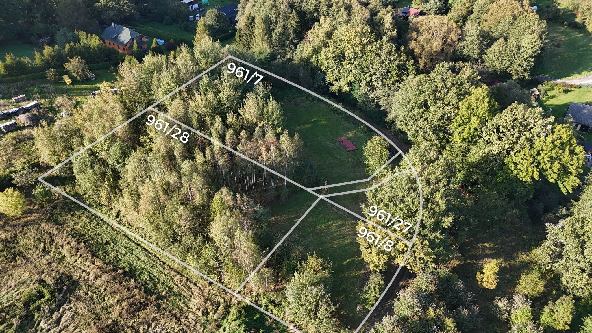 Prodej pozemku v Šumperku 1267 m² - titulní obrázek--