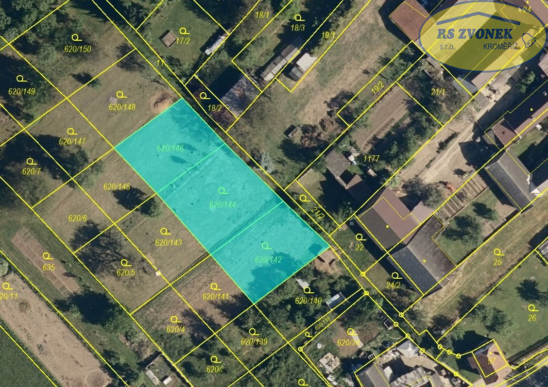 Prodej zahrady 412 m2 Těšánky (okr. Kroměříž) - obrázek č.7