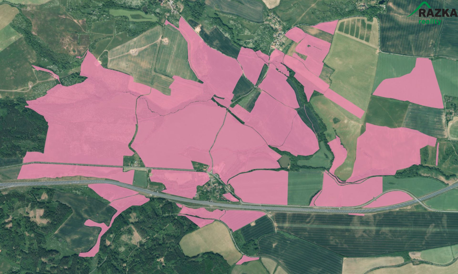 400 ha zemědělské půdy, včetně statku a stavebních parcel - obrázek č.9