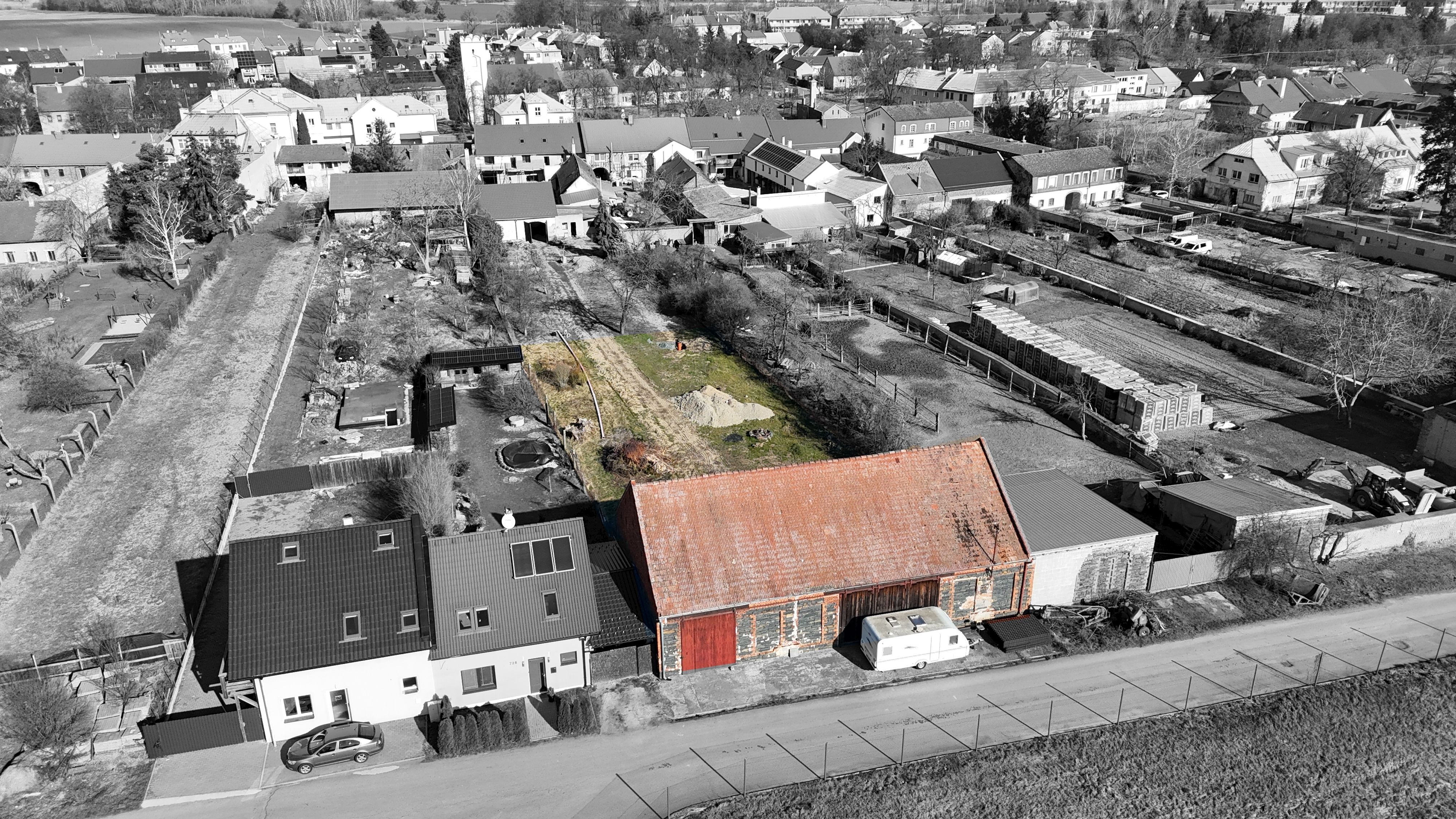 Prodej stav. pozemku v Olomouci - Chválkovicích, 1.360 m2 - obrázek č.2