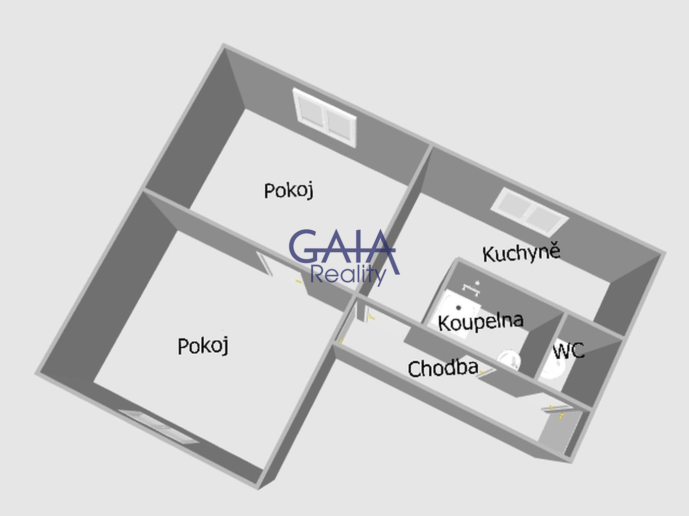 Prodej bytu 2+1 v centru Kyjova - obrázek č.13