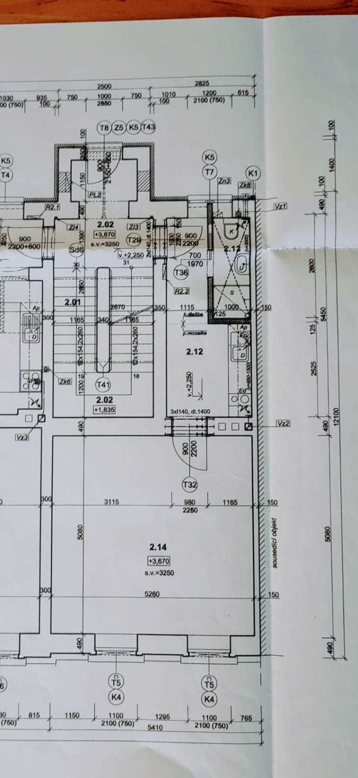 Pronájem cihlového bytu 1+kk v Olomouci, ul. Fibichova - obrázek č.11