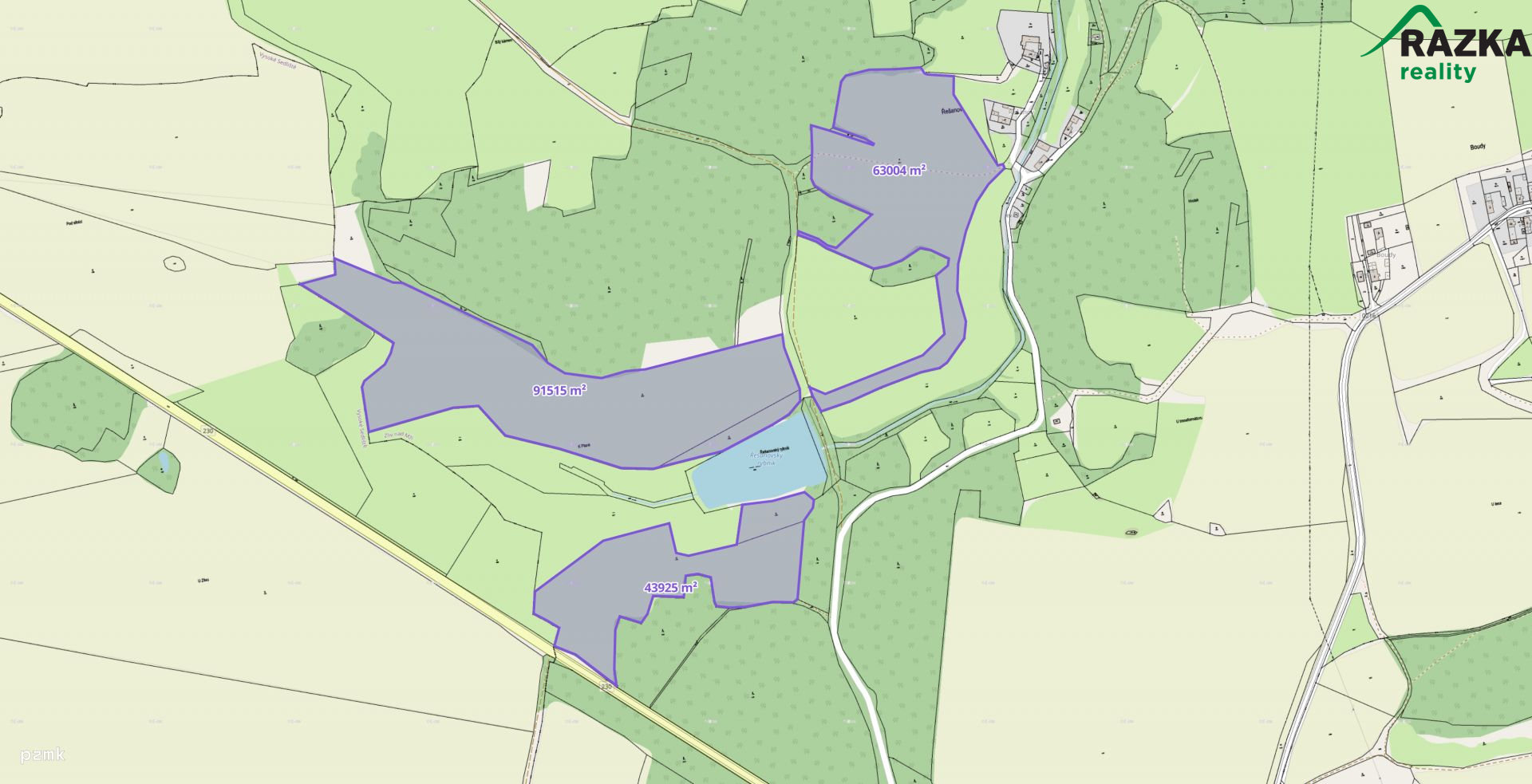 Louky 19,8 ha Zliv - obrázek č.3