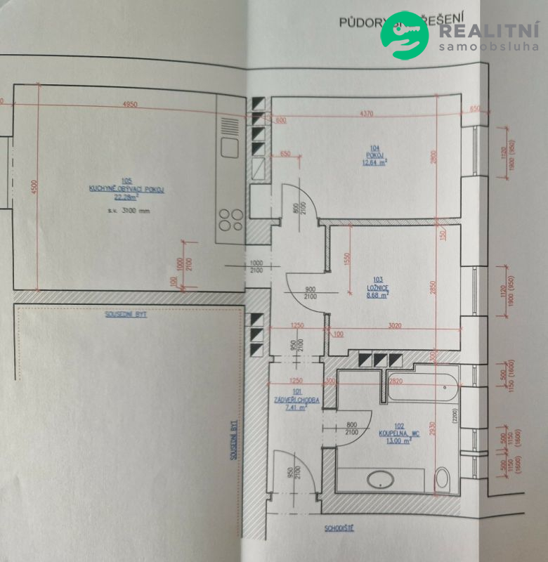 Prodej bytu 3+kk 64 m² Břeclav, Riegrova - obrázek č.13