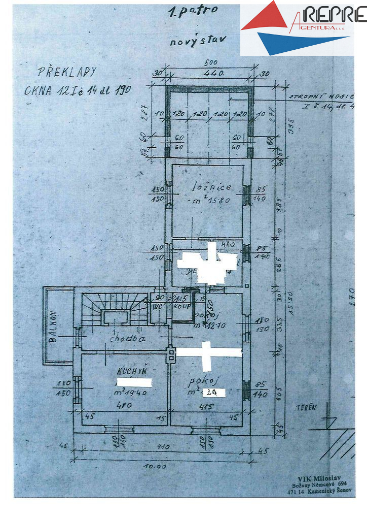 Kamenický Šenov - prodej rodinného domu - obrázek č.15