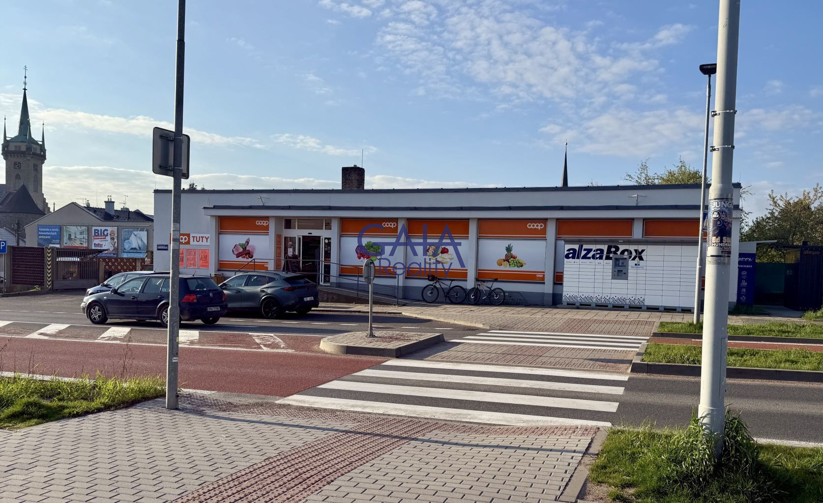 Obchodní prostor – u frekventované silnice a obchodní zóny - obrázek č.3