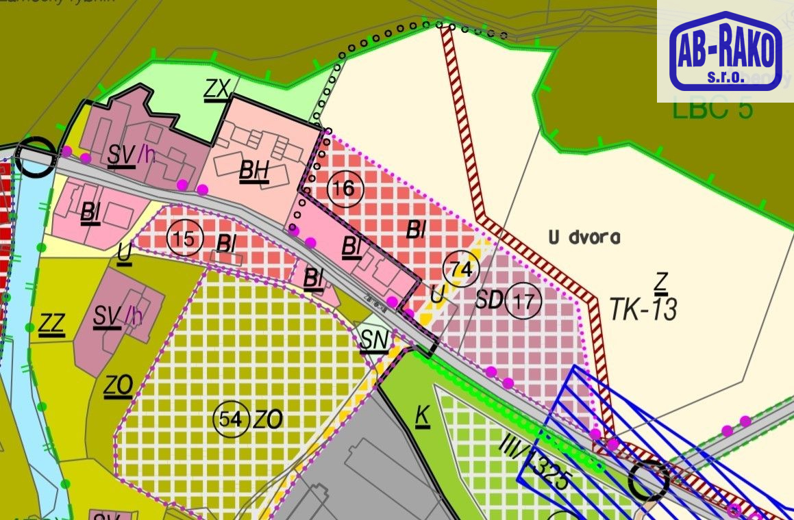 PRODEJ lokality 8 stavebních parcel v Nové Včelnici - obrázek č.3