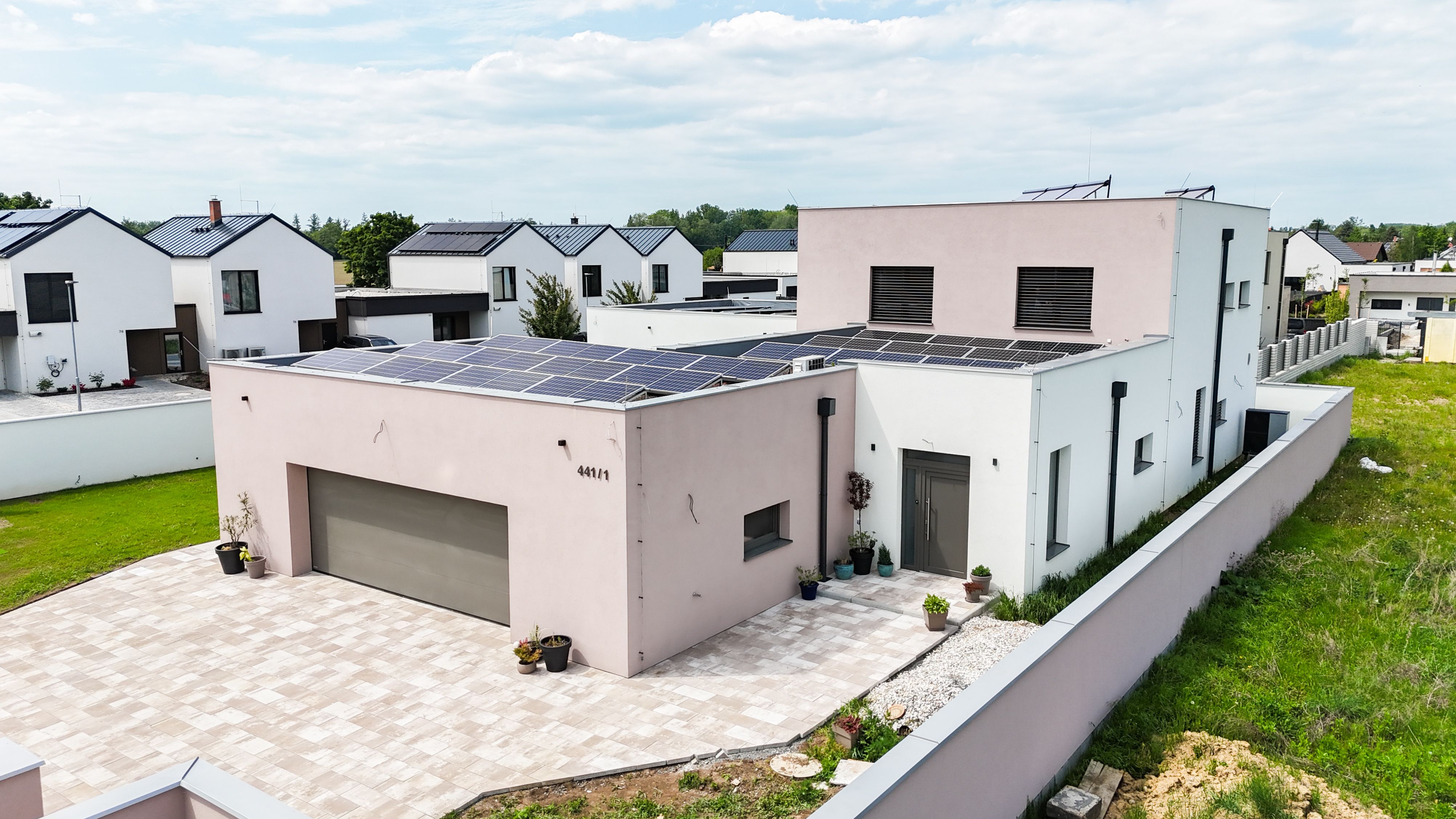 Novostavba rodinného domu v Olomouci - Chomoutově - obrázek č.2