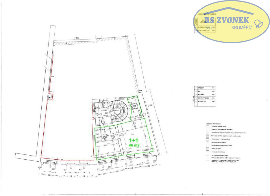 Pronájem BOV 1+1, centrum, Olomouc - obrázek č.4
