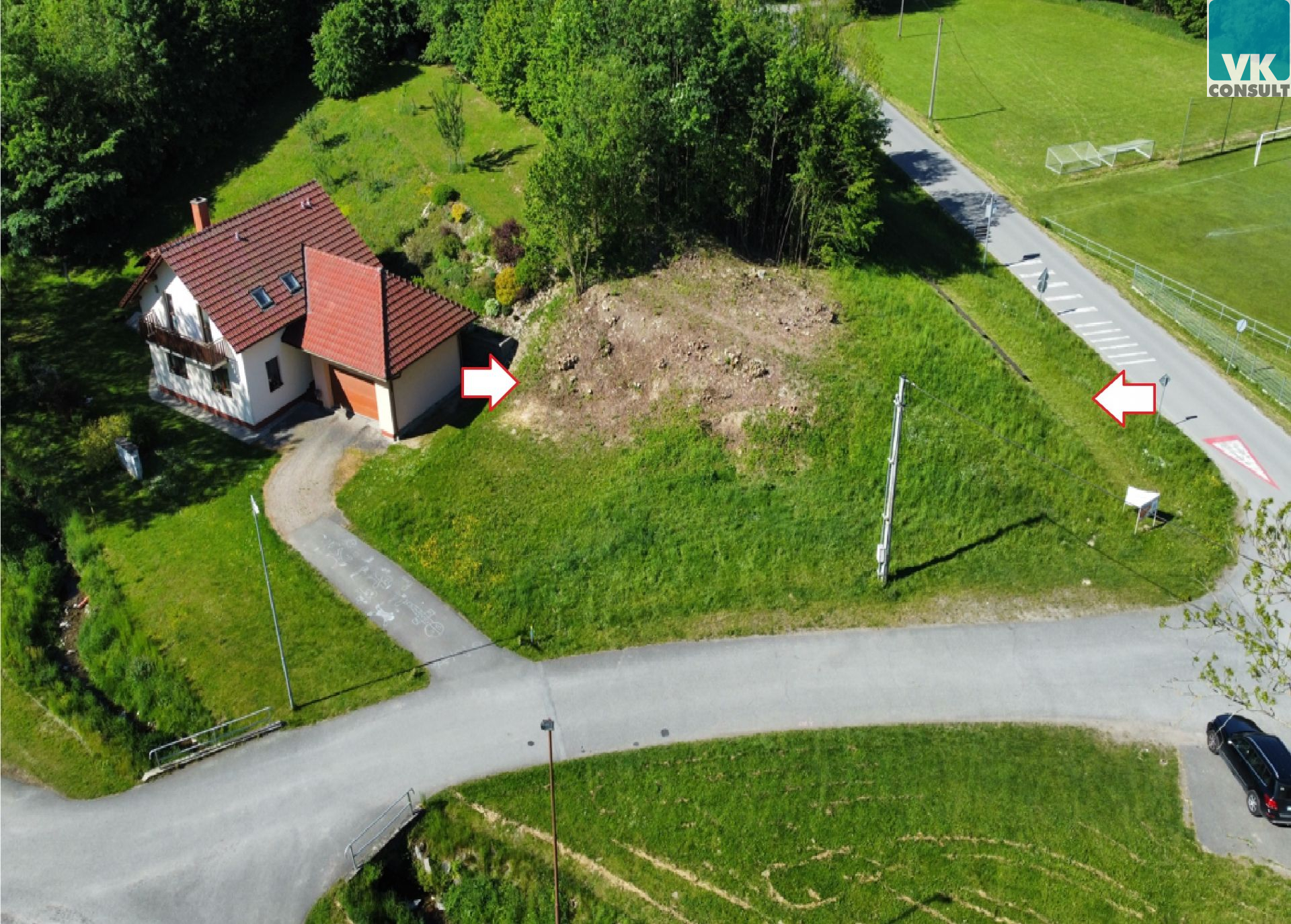 Prodej pozemku 1001 m2 k bydlení v obci Horní Újezd - obrázek č.4