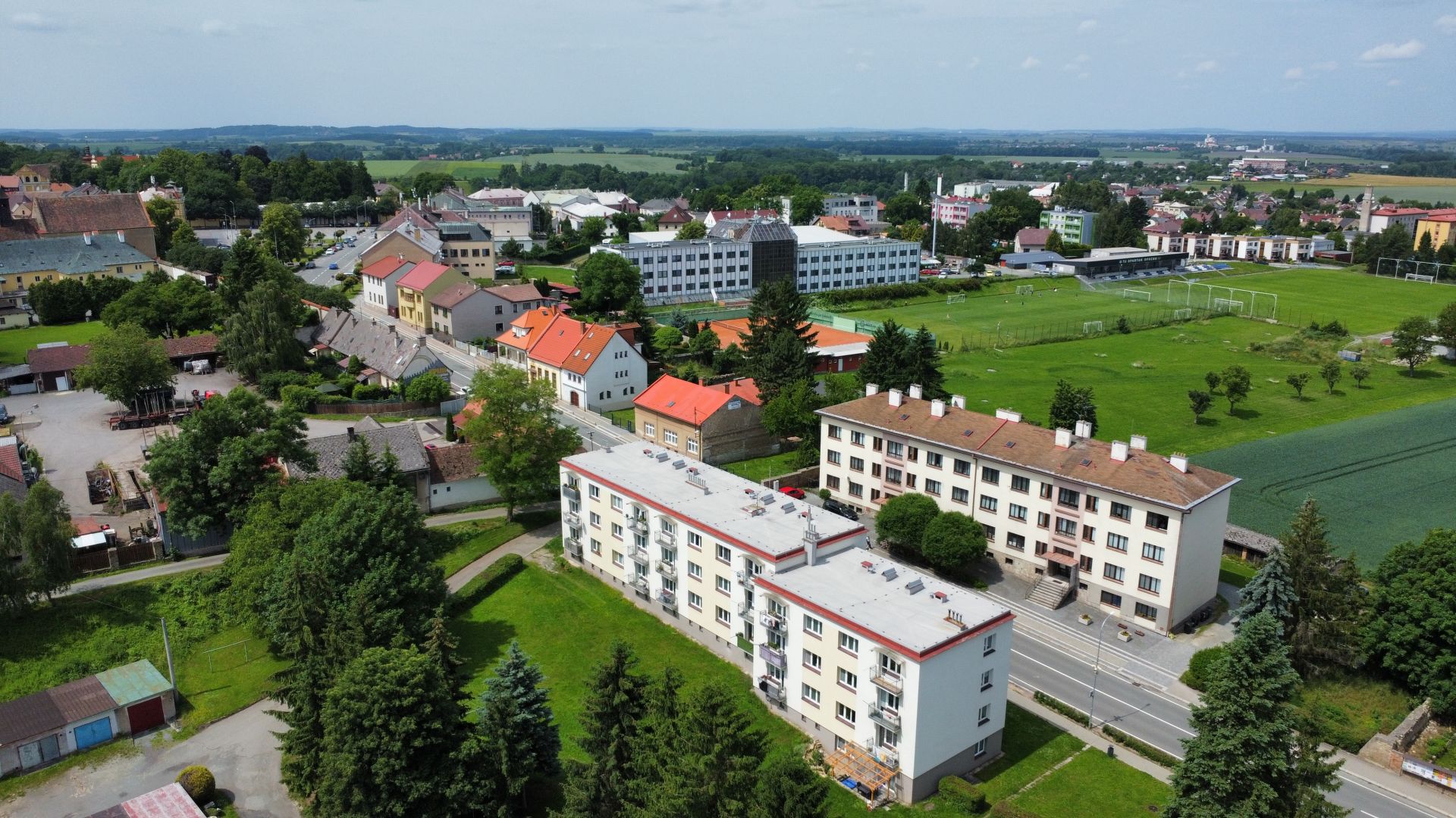 Byt 3+1/B (62m2) v Opočně, Dobrušská ul. - titulní obrázek--