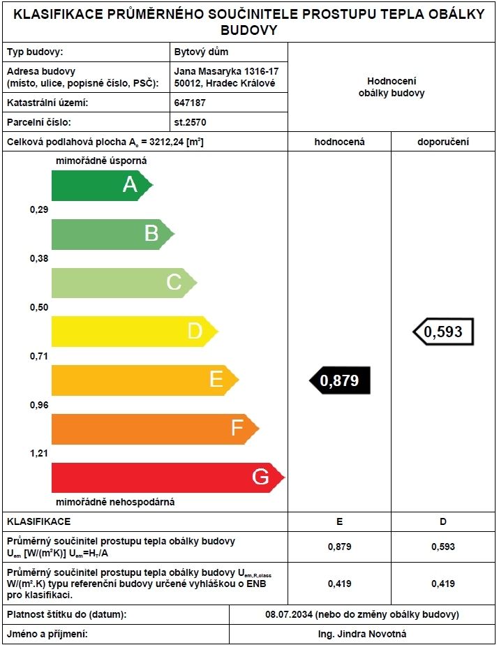 Pronájem bytu 1+1 (35m2) v Hradci Králové - ul.Jana Masaryka - obrázek č.8