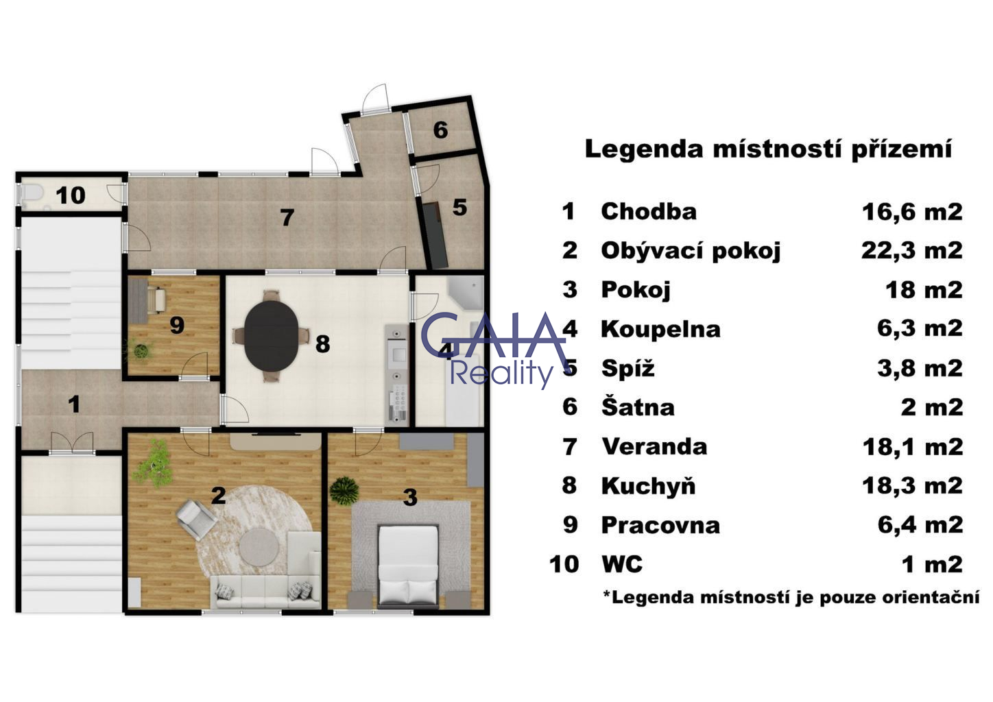 Prodej rod. domu 6+1 s krásnou zahradou - obrázek č.29