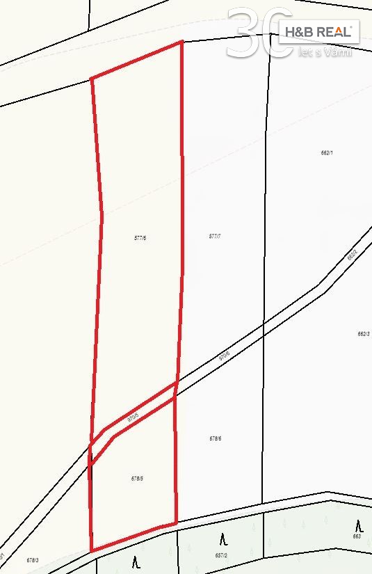 Prodej stavebních pozemků v obci Klínec okr. Praha Západ - obrázek č.3