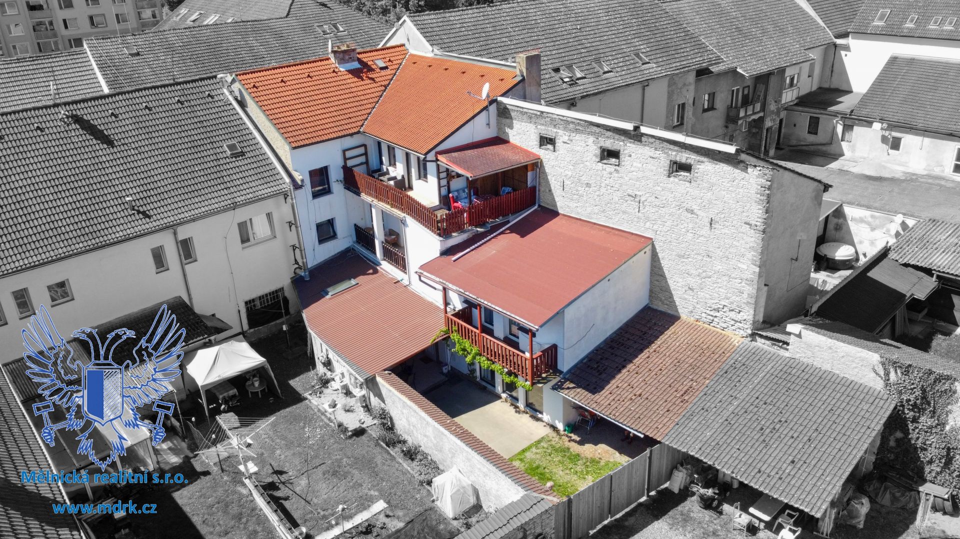 Prodej víceúčelového domu v centru Štětí - obrázek č.2