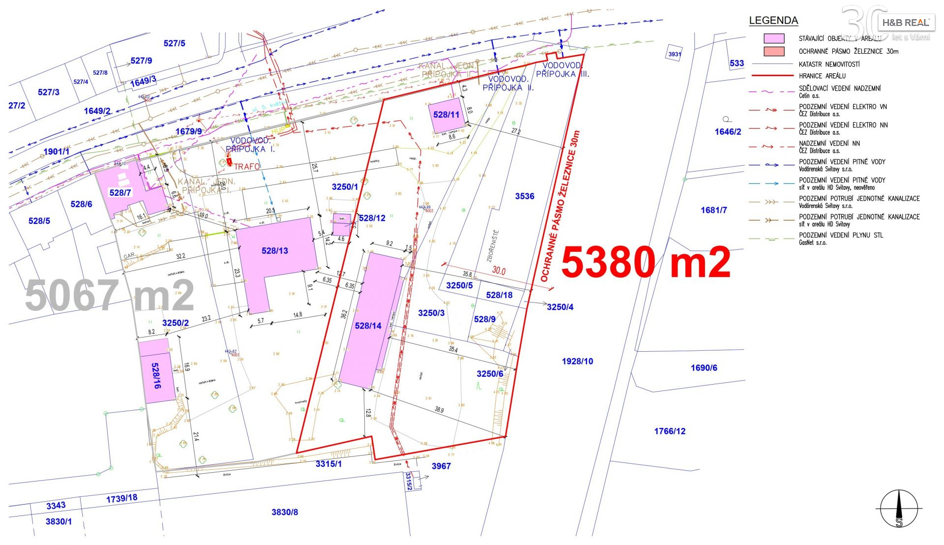 Prodej areálu Svitavy, 5.380 m2 - obrázek č.2