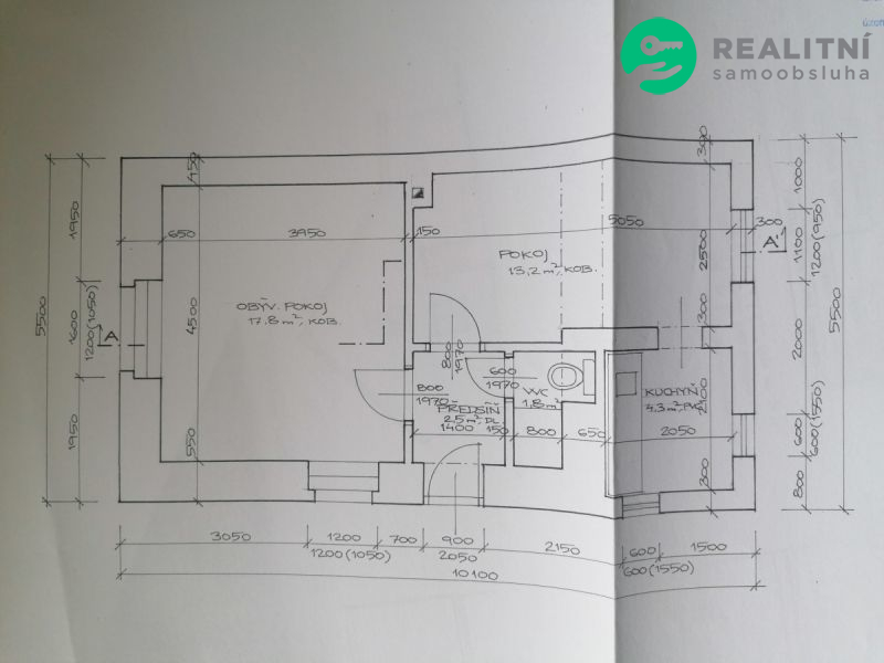 Stará Boleslav Rodinný dům 2+1 s pozemkem 270 m2 - obrázek č.4