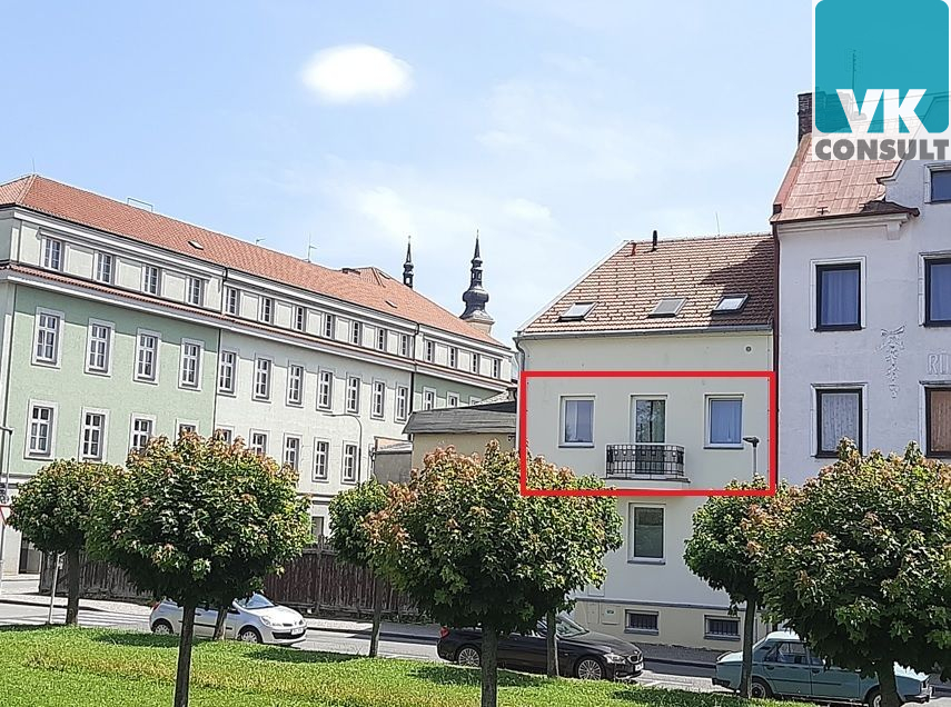 Pronájem bytu 3+kk s balkonem ve II. NP v Litomyšli - titulní obrázek--