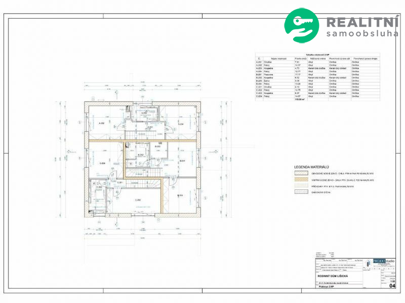 Prodej bytu 3+kk 73 m² Lišická, Praha - Újezd nad Lesy - obrázek č.6