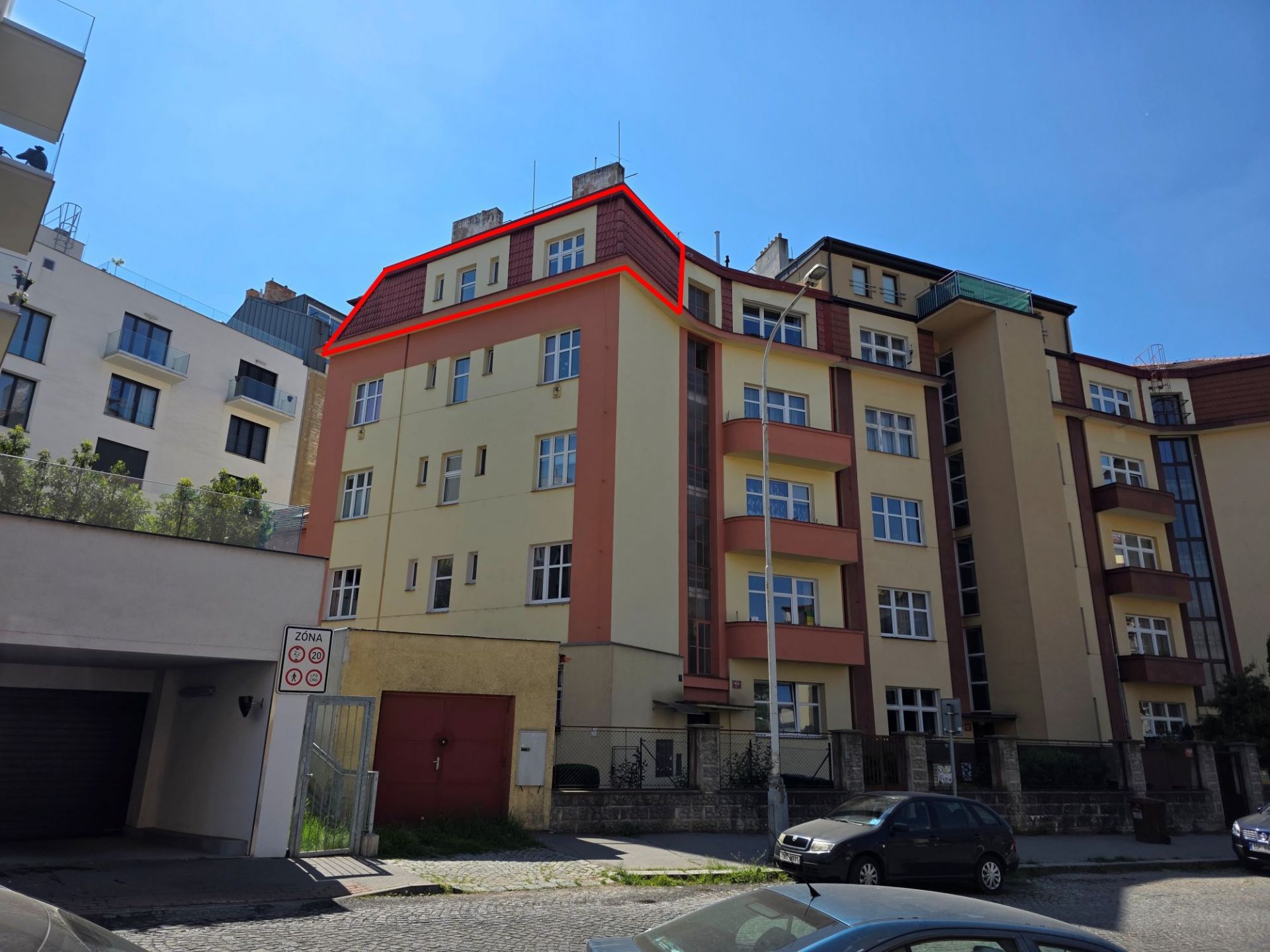 Byt 2+kk Praha 5, Košíre, ulice Pod školou - pronájem - titulní obrázek--