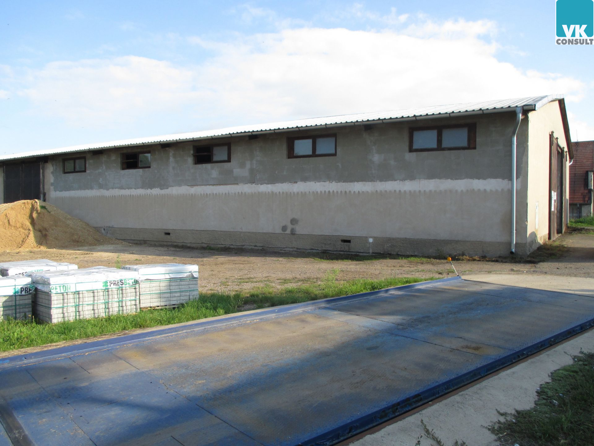 Pronájem - skladovací hala 20x40 m - Bohuňovice (okr. SY) - obrázek č.3