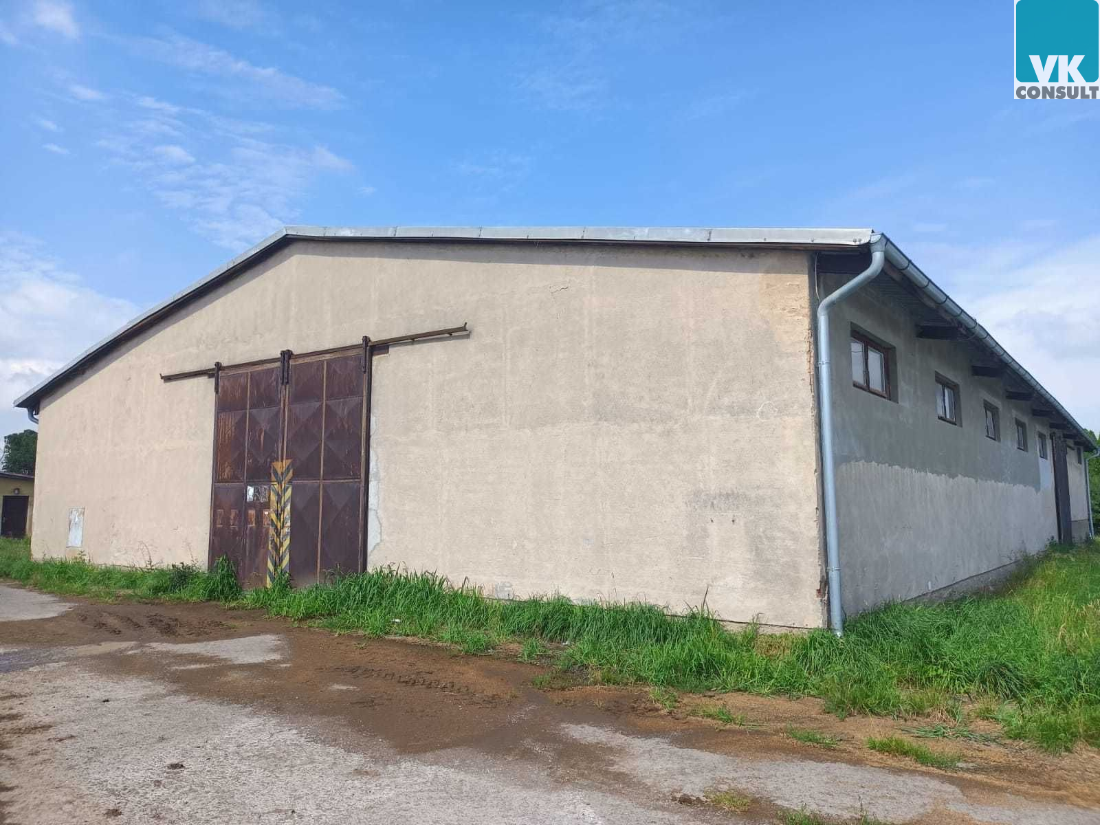 Pronájem - skladovací hala 20x40 m - Bohuňovice  (okr. SY) - titulní obrázek--