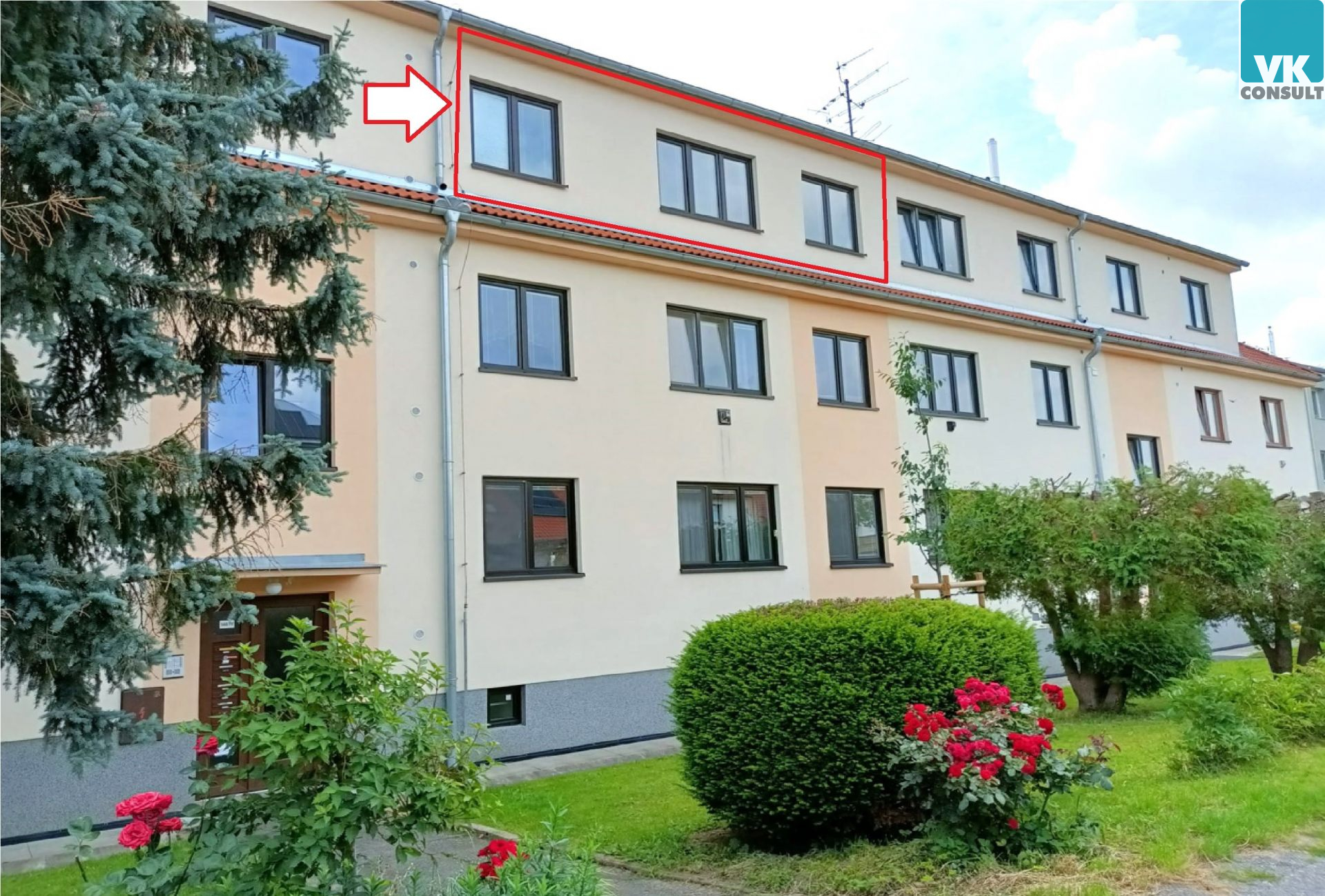 Prodej zděného bytu 3+1 ve III. NP ve Vysokém Mýtě - obrázek č.1