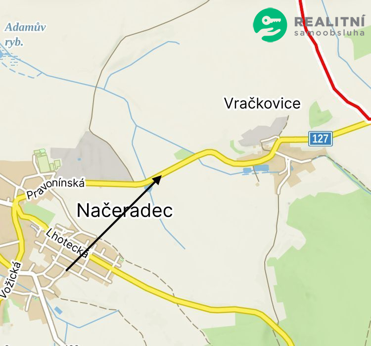 Pozemek v kú Načeradec - obrázek č.3