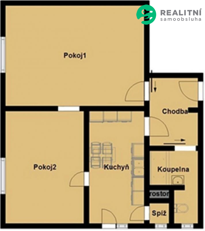 Prodej bytu 2+1 66 m² Karlovy Vary Drahovice - obrázek č.7
