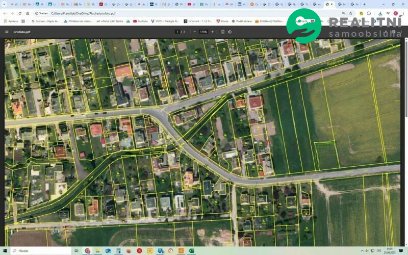 Prodej stavebního pozemku o výměře 910 m2 v k. ú. obce Píšť - obrázek č.3