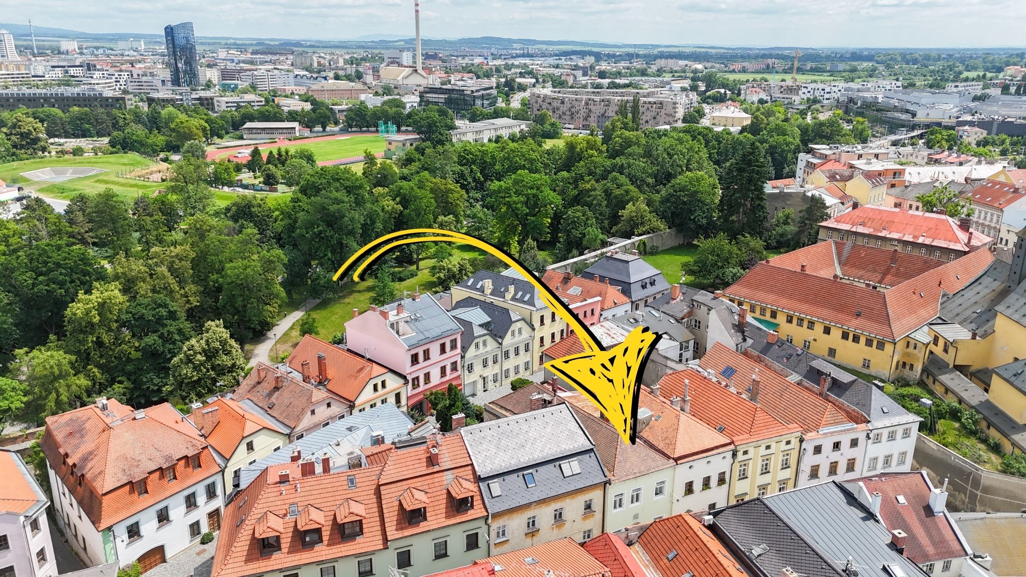 Jedinečná možnost koupě obytného domu v centru Olomouce - obrázek č.2