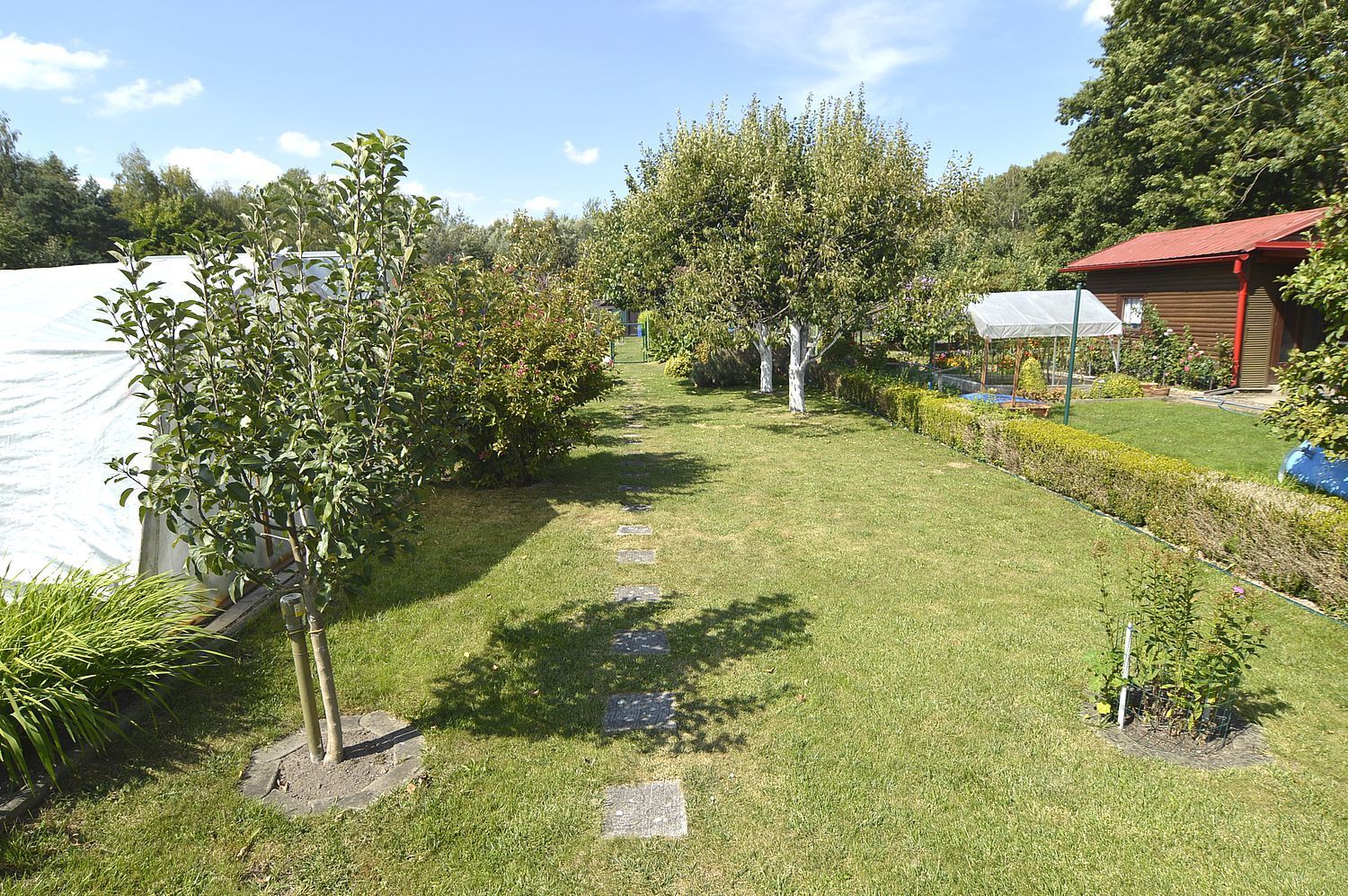 Udržovaná zahrada se zahradním domkem v Týništi nad Orlicí - obrázek č.2