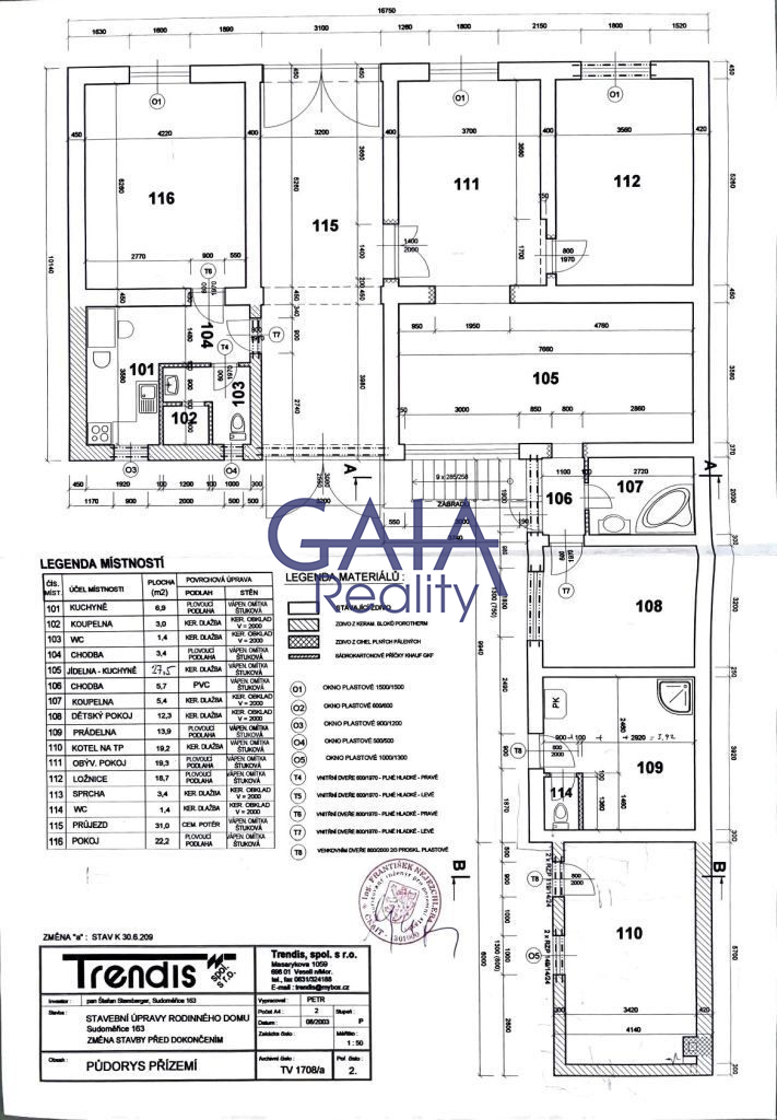 Rodinný dům se dvěma byty - obrázek č.29