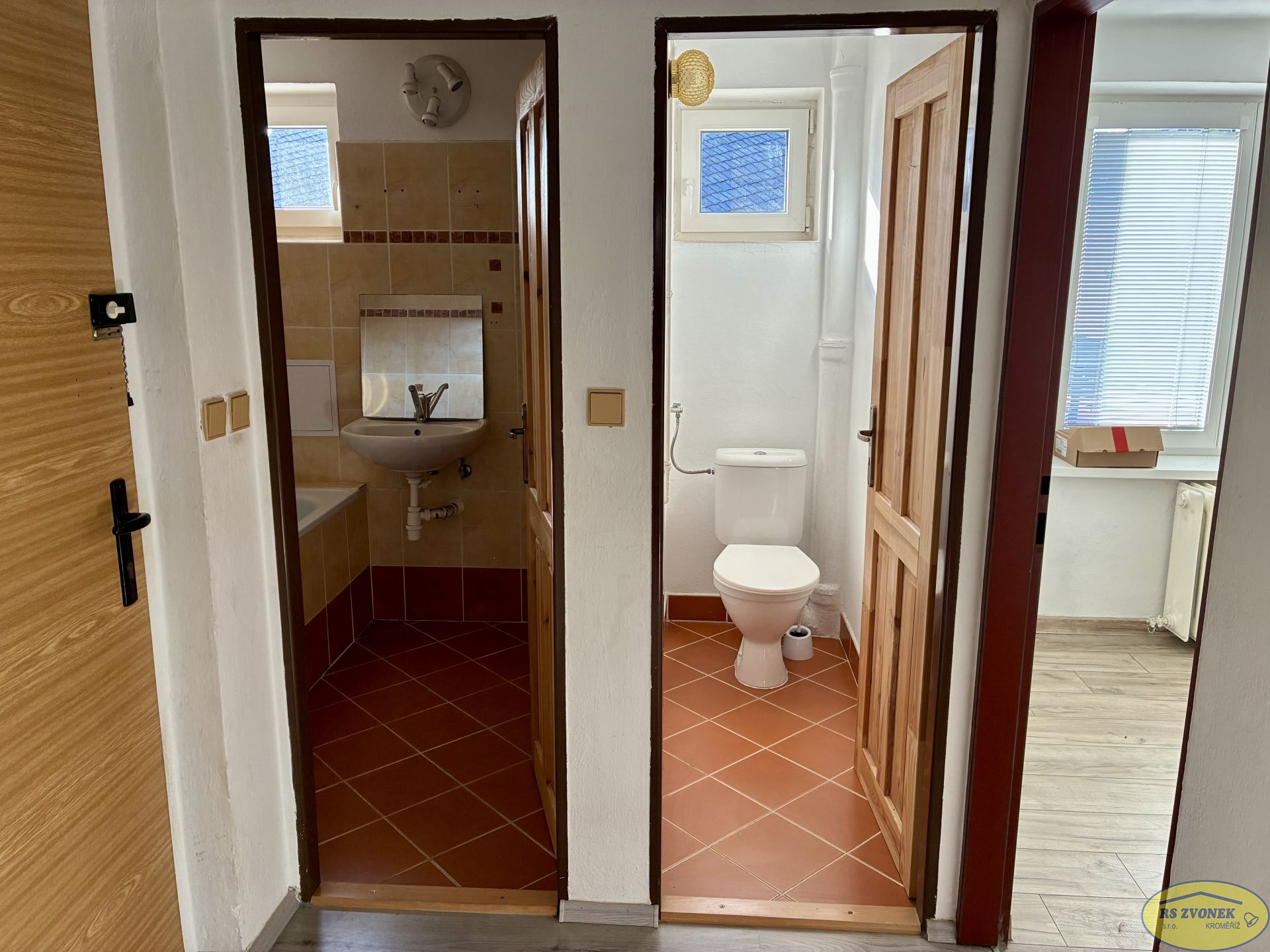 Pronájem cihlového bytu 2+kk, 40 m2, Šternberk - obrázek č.5