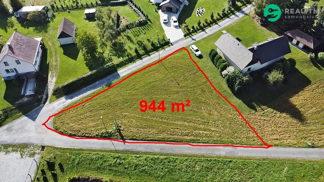 Prodej, stavebního pozememku 944 m2 - obrázek č.2